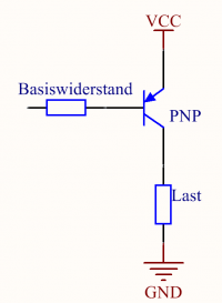 PNP-Schaltung