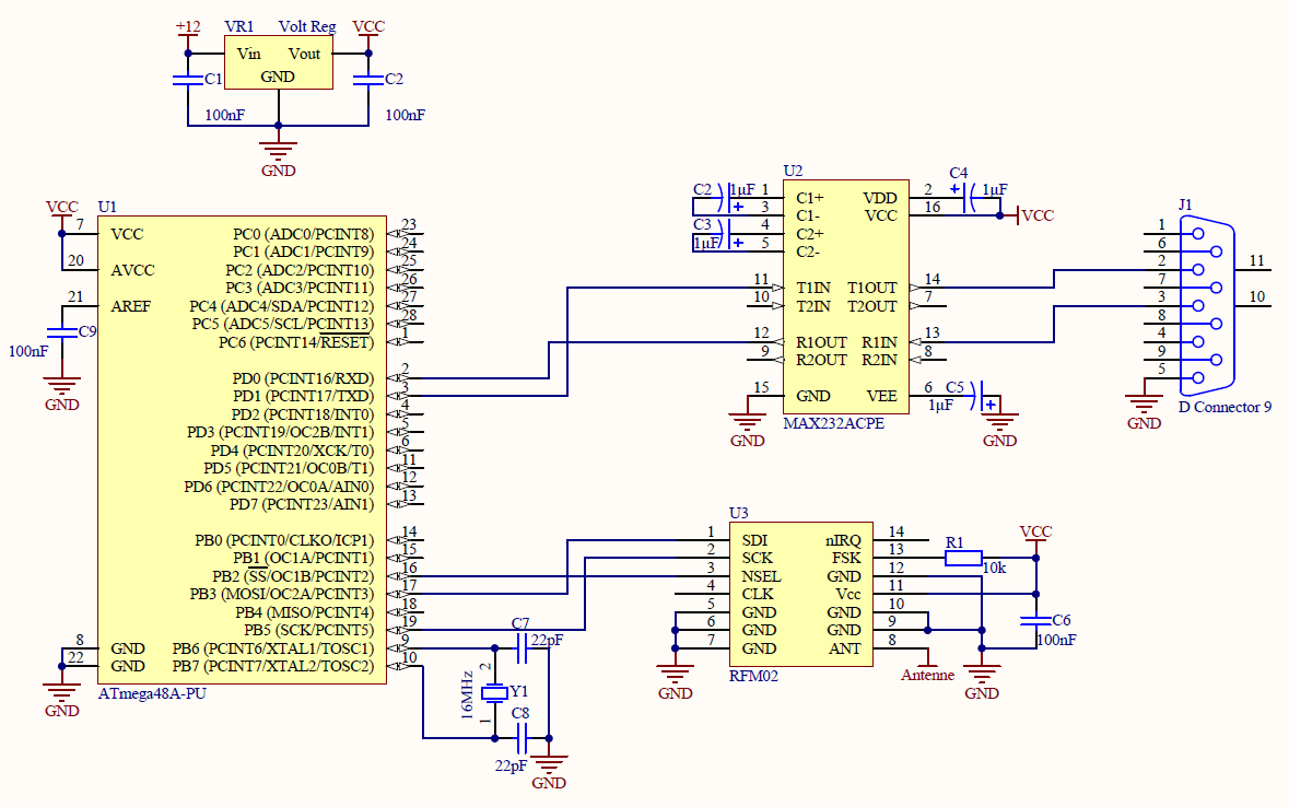 Roboter Sender Schaltplan