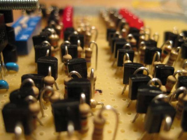 Schaltung fertig nah