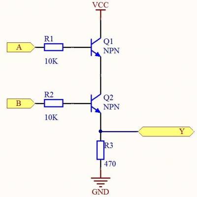 Fehlerhaftes UND-Gatter