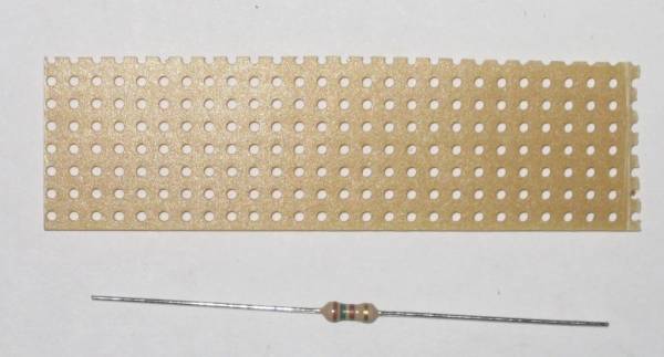 Widerstand und Platine